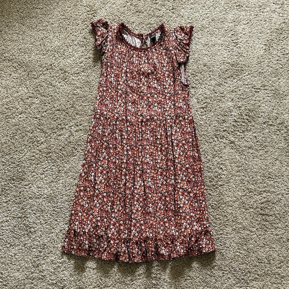Wild Fable Floral Kids Dress - Red and White - Picture 1 of 5